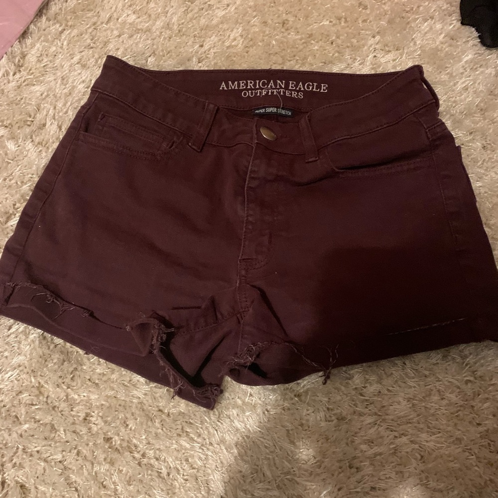 Hi rise American eagle shorts